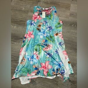 Silky Beachy Dress / Tag says One Size (Would say it fits like M/L)
